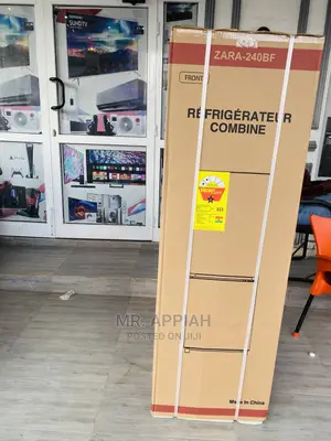 High Zara 240bf Double Door Fridge(Dark Gray)201l