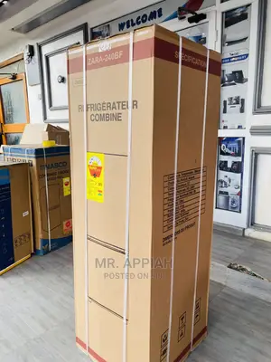 Original Zara 201l Bottom Mount Freezer Fridge(Zara 240bf).