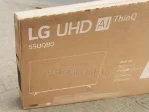 Photo - 55 Inches UHD UQ80 Lg Smart Crystal LED Glossy Tv