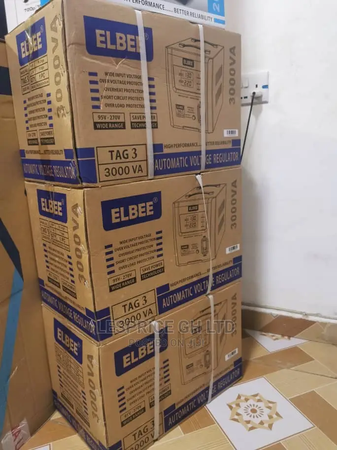Elbee 3000w Auto Stabilizer-Multipurpose