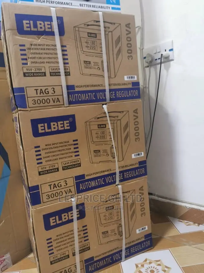 Energy Saving-Elbee 3000w Stabilizer