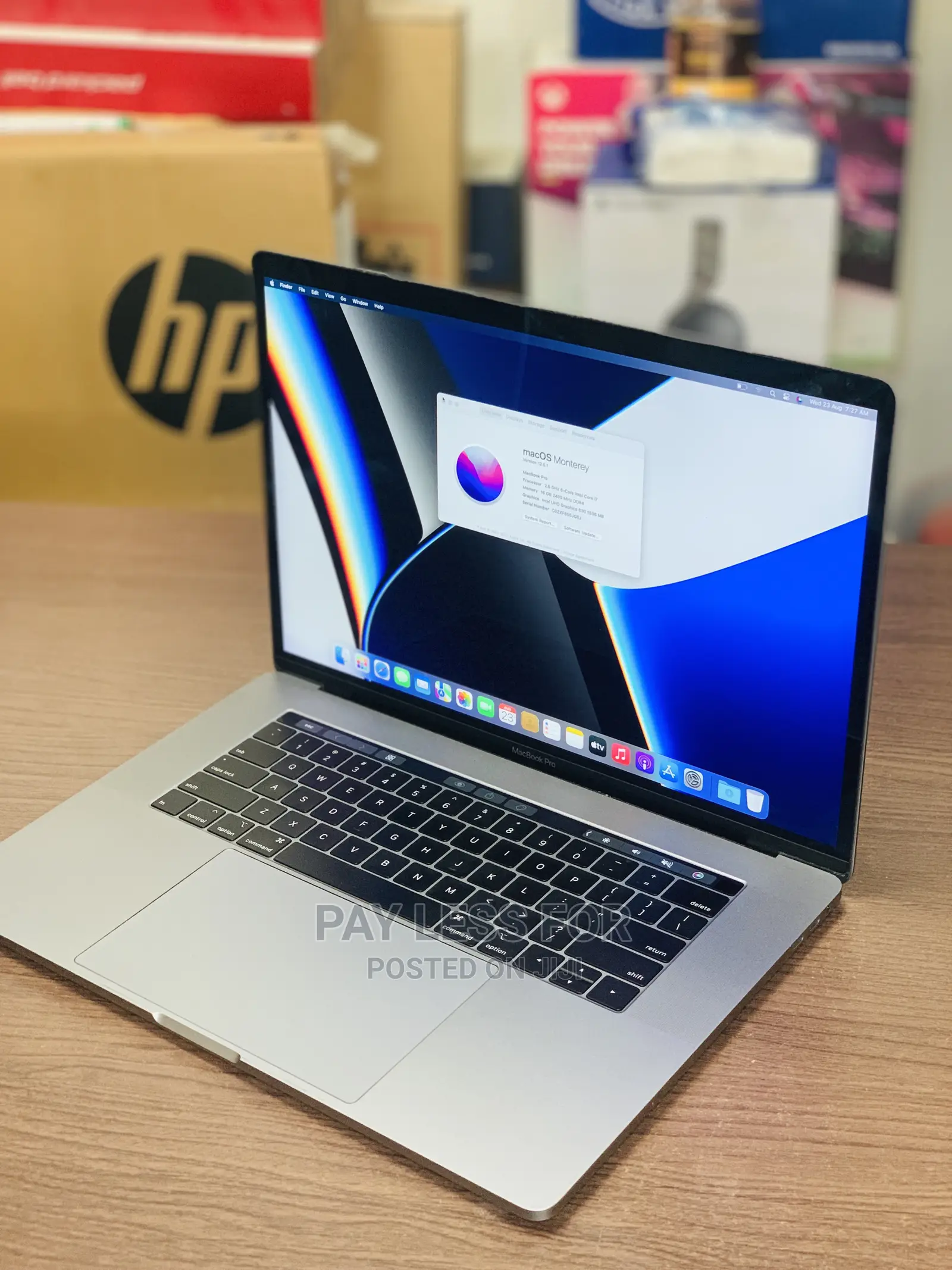 Laptop Apple MacBook Pro 2018 16GB Intel Core i7 SSD 512GB