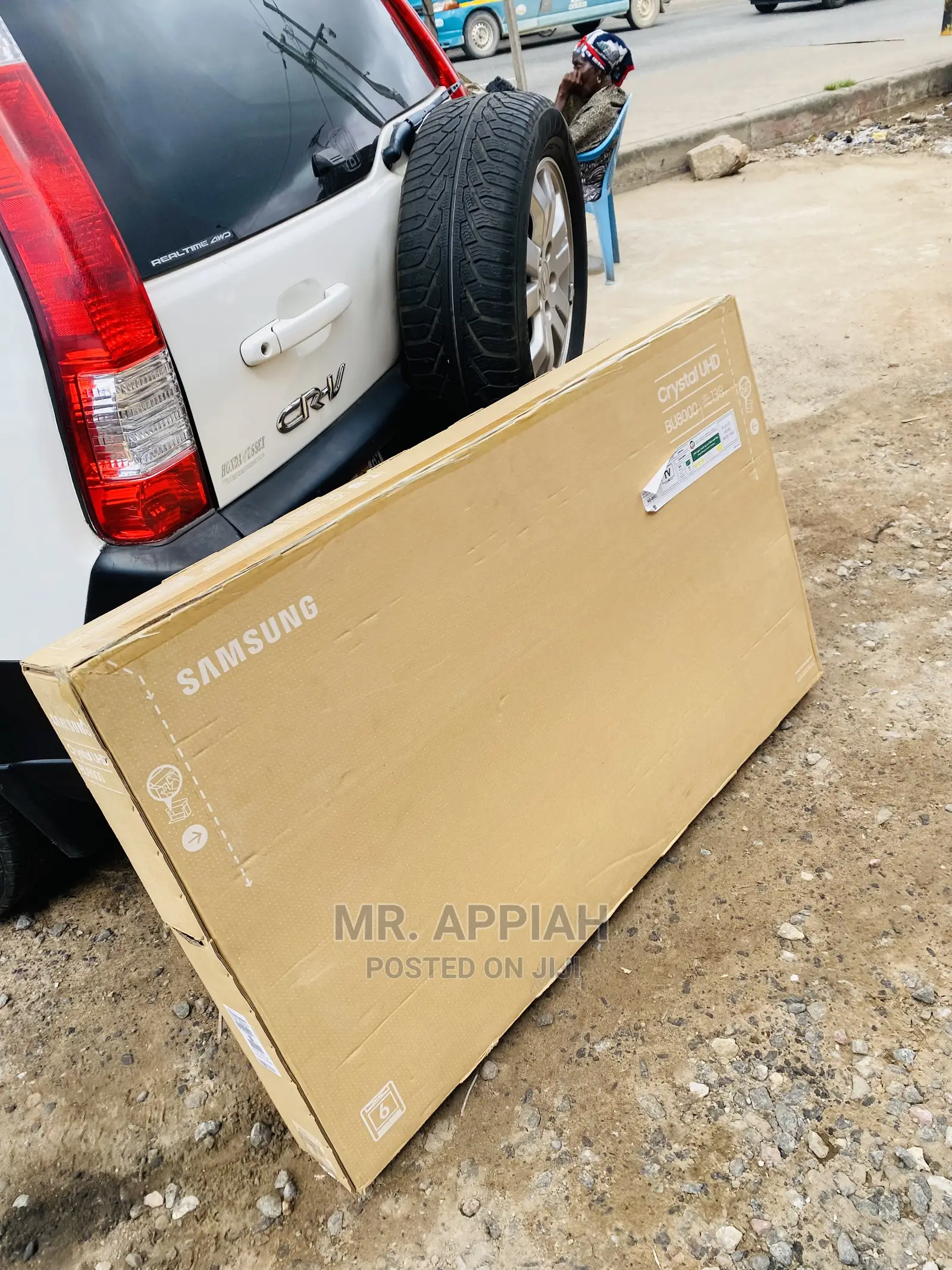 New Samsung 55 Inch Smart Uhd Tv(Ue55au7022h)Black