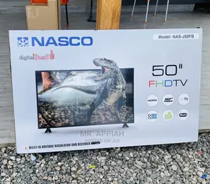 New Nasco 50 Inch Uhd Smart LED Tv(Black) 