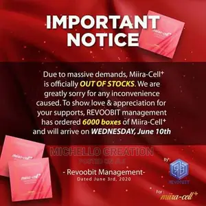 Miiracell Stem Cell Supplement Full Package