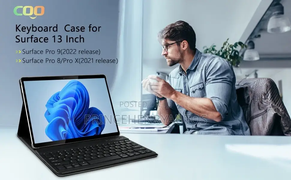 COO Keyboard Case for Microsoft Surface Pro 8