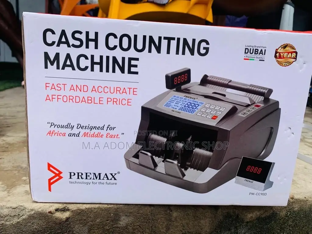 Super New Premax PM-CC90D Bill Counting Machine