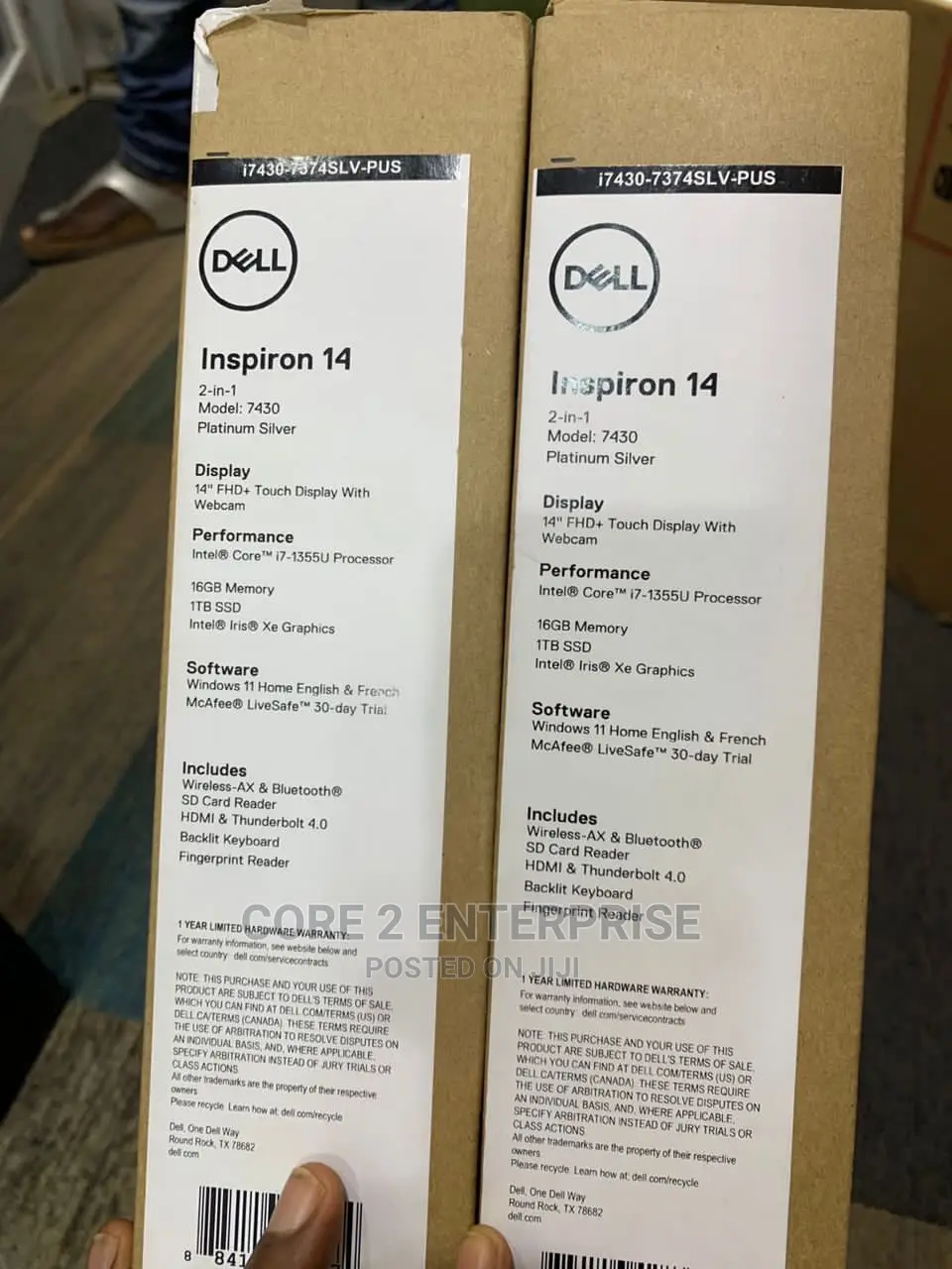 New Laptop Dell Inspiron 14 7437 16GB Intel Core I7 SSD 1T