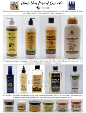 Maxceeda Nourishing Body Oil Creams
