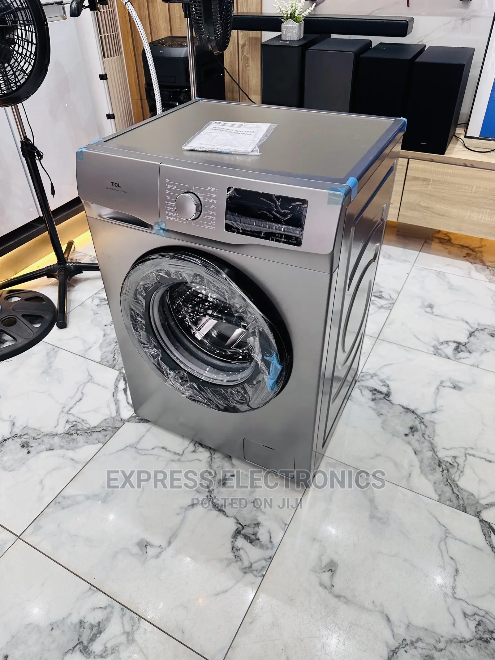Authentic New P609fl 9kg Front Load TCL Washing Machine
