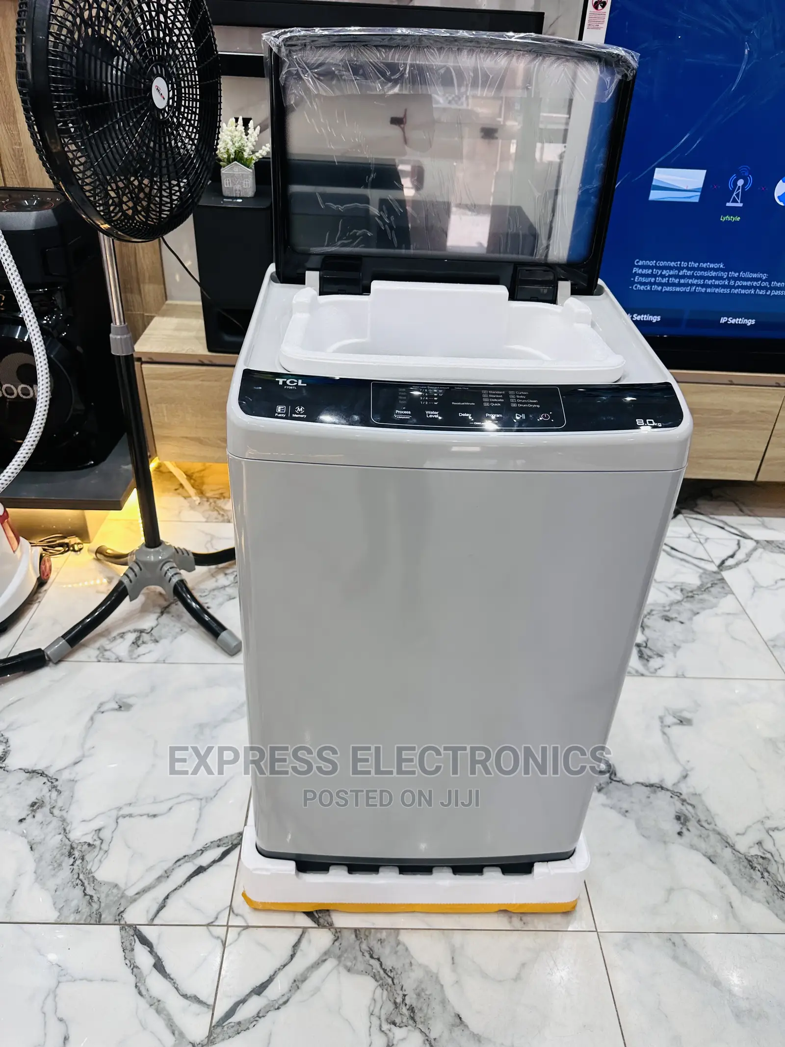 TCL 8KG Smart Inverter Top Load Washing Machine