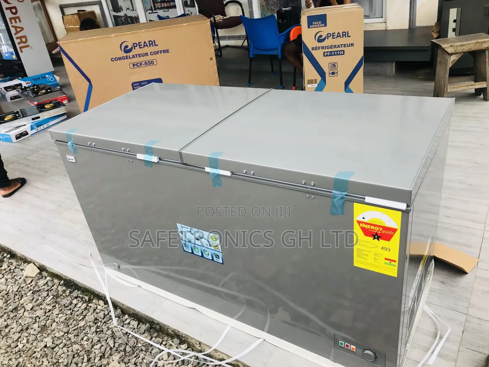 Newly Stocked Pearl Doubledoor PCF-550 Chestfreezer Doubledo