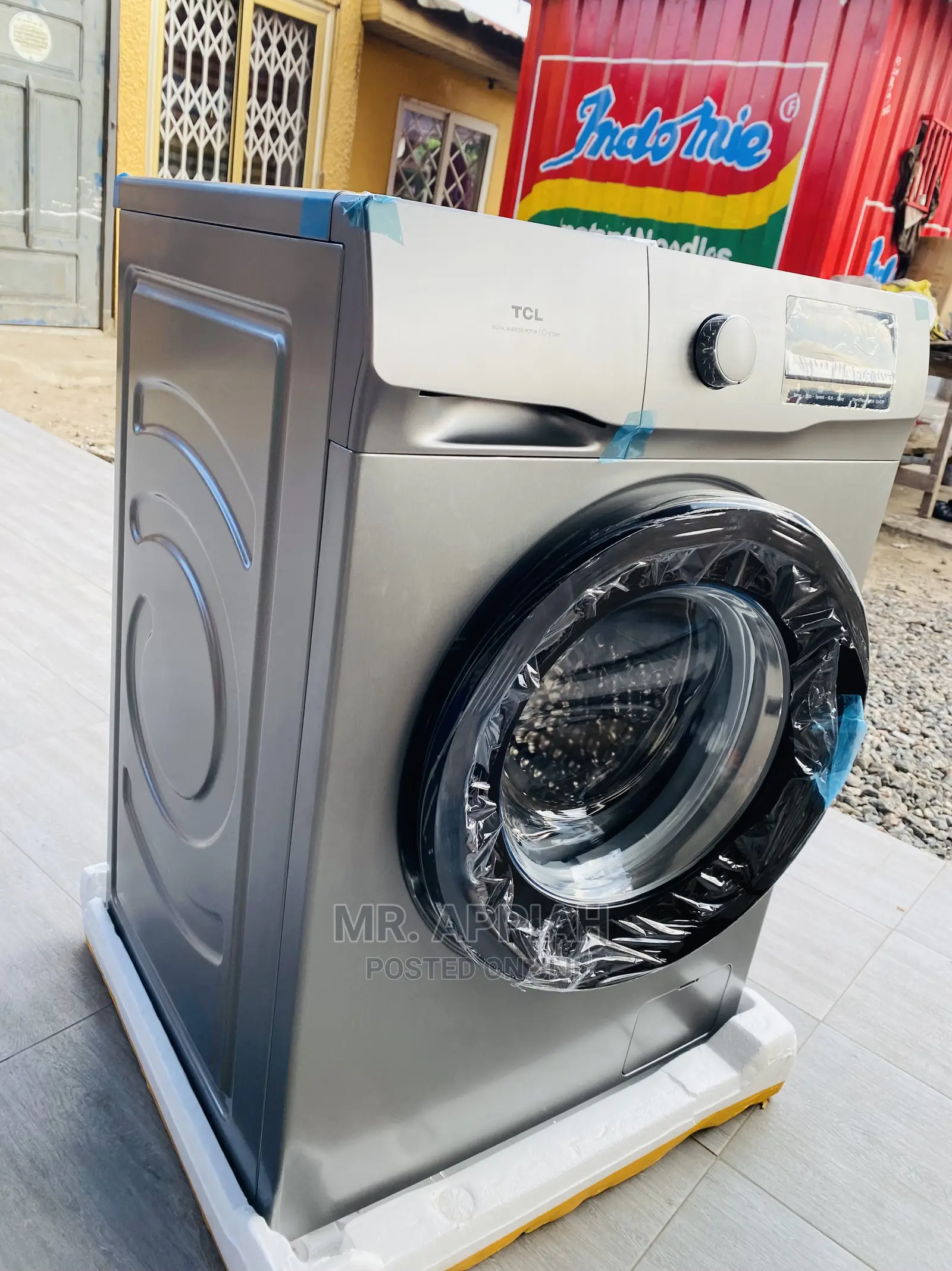 Purchase Original TCL P609fl 9kg Front Load Washingmachine.