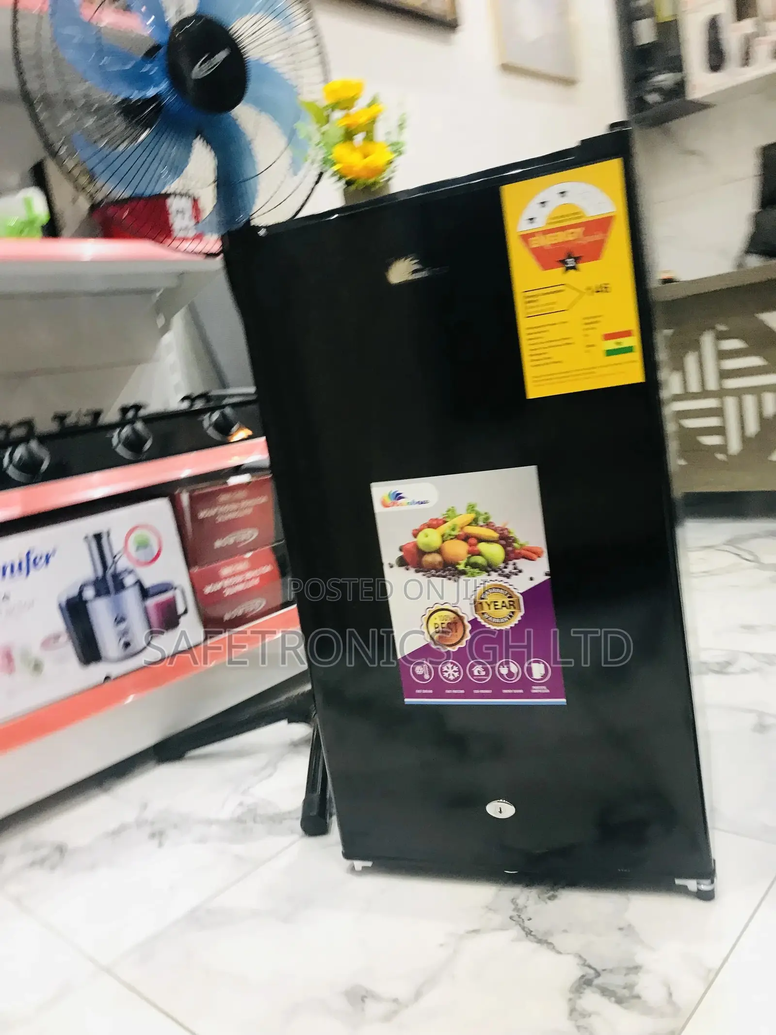 80 Liters Rainbow Singledoor Tabletop Topfreezer Fridge