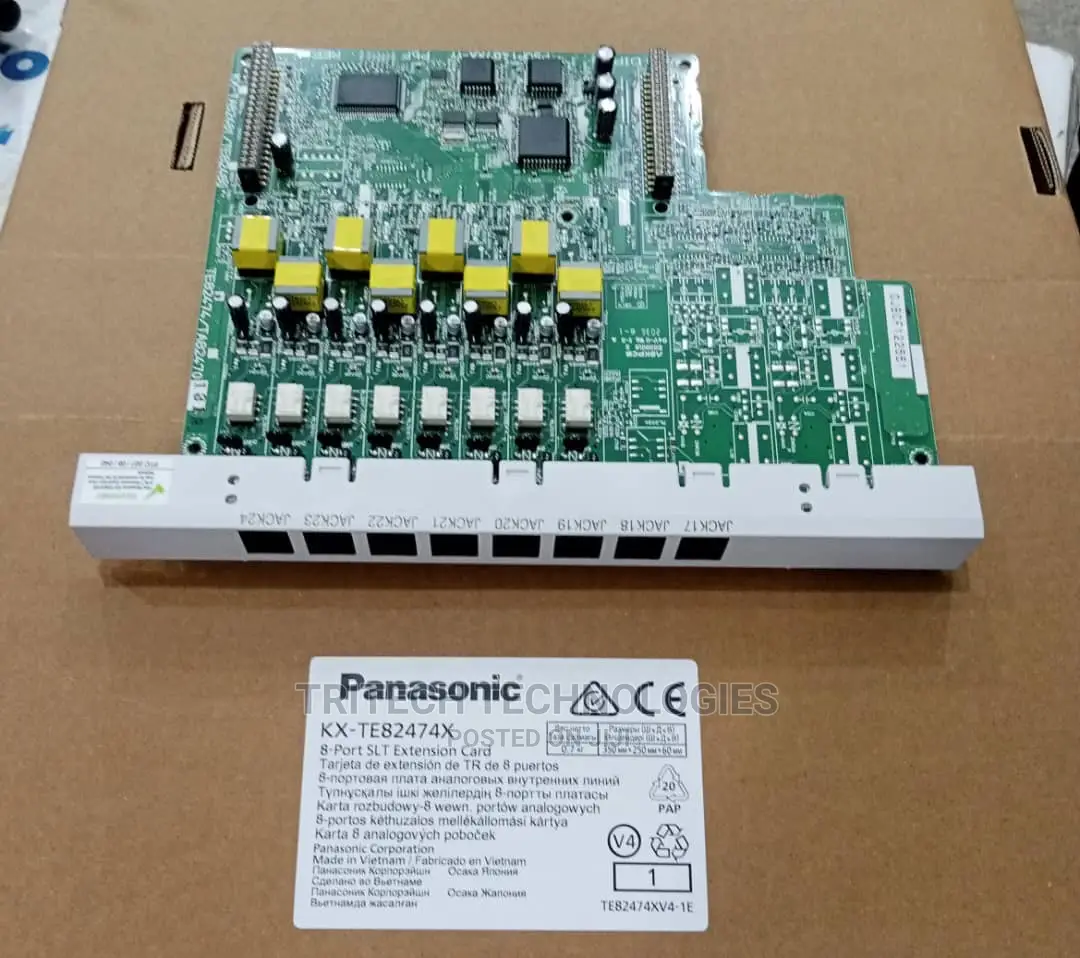 Panasonic Kx-Tes82474 8 SLT Expansion Card Last Card Tes824