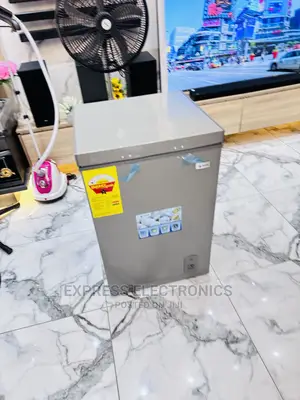 Astounding Sleek Grey Chest Freezer 145L Pearl PCF-208