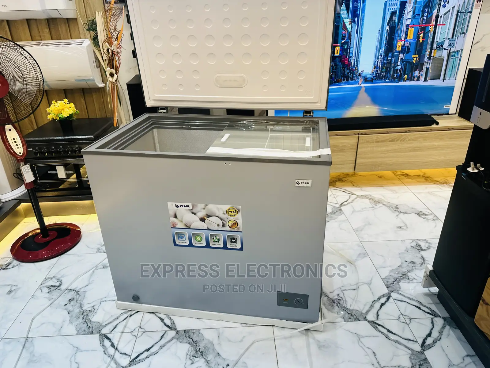 251L Chest Freezer Single Door  Pearl PCF-290