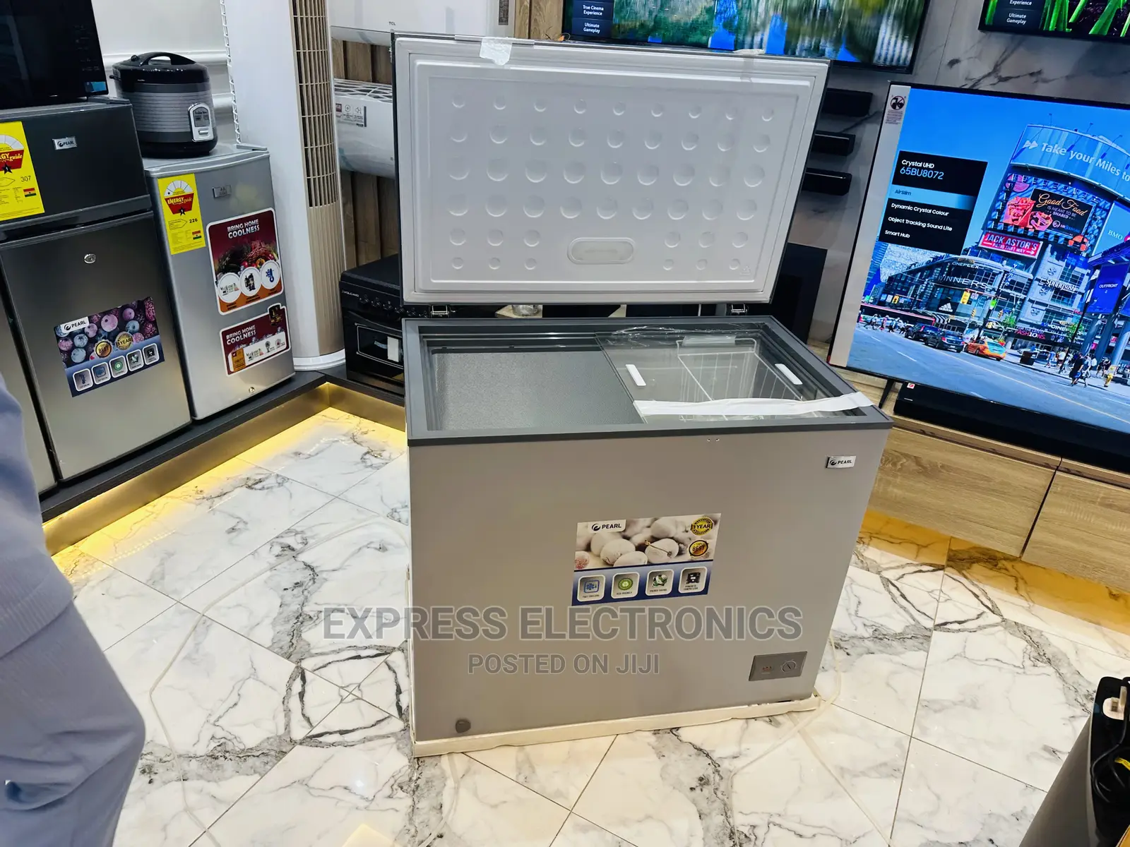 1year Warranty on 251L Chest Freezer Single Door Pearl
