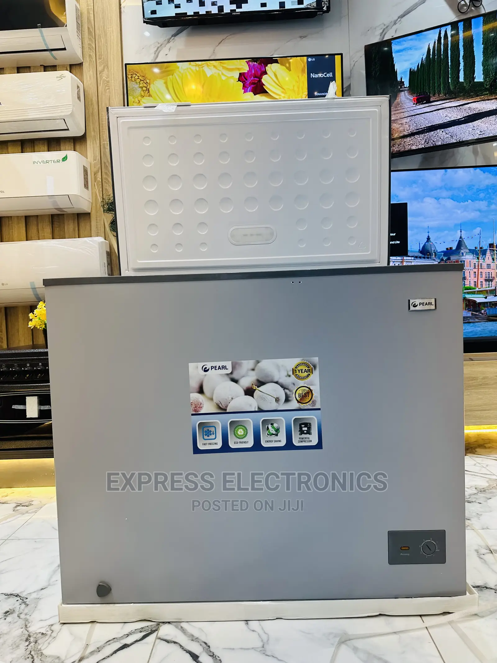 Highly Energy Saving Technology Pearl Chest Freezer 251L