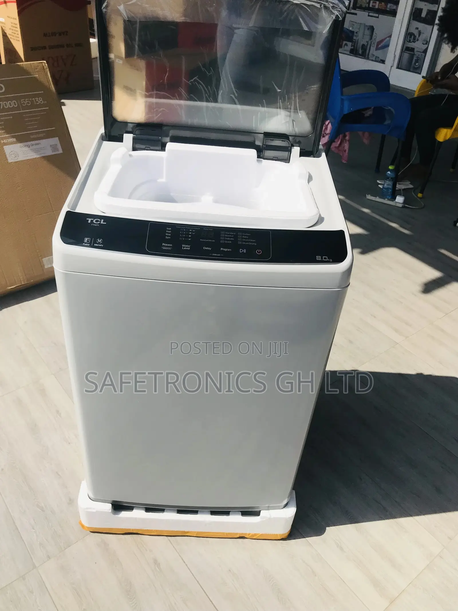 Washingmachine Topload 85kggf708tl 8kg Semiautomatic TCL