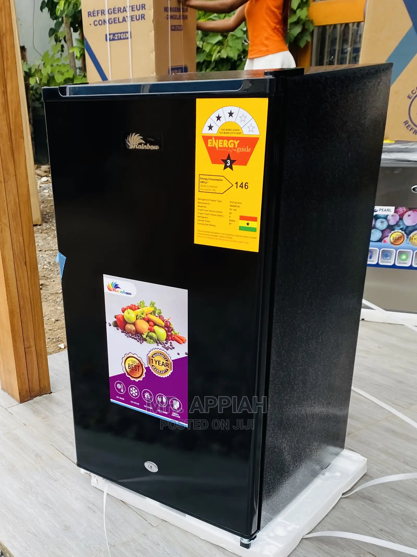 Effective and Reliable Rainbow  Top Load Freezer Table Top.