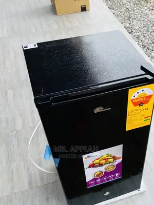 Elegant Black Rainbow Table Top Fridge(93ltr)