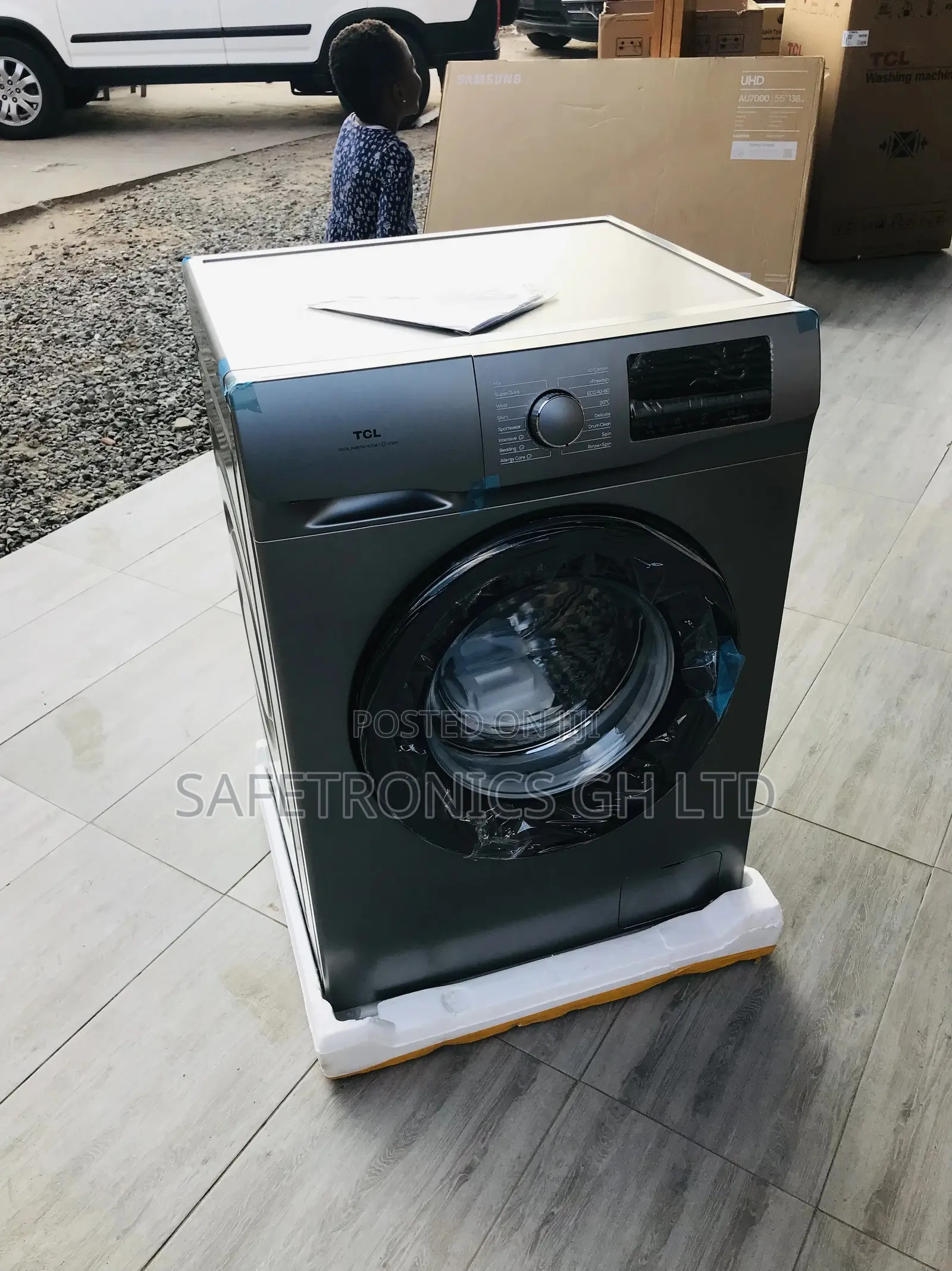 9kg Washingmachine Fullyautomatic P609fl Frontload TCL