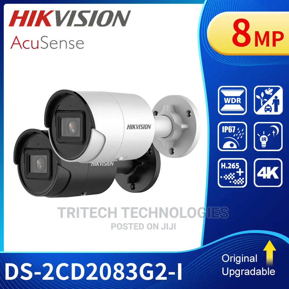 Hikvision 8 MP (Acusense Fixed Bullet Network Camera.