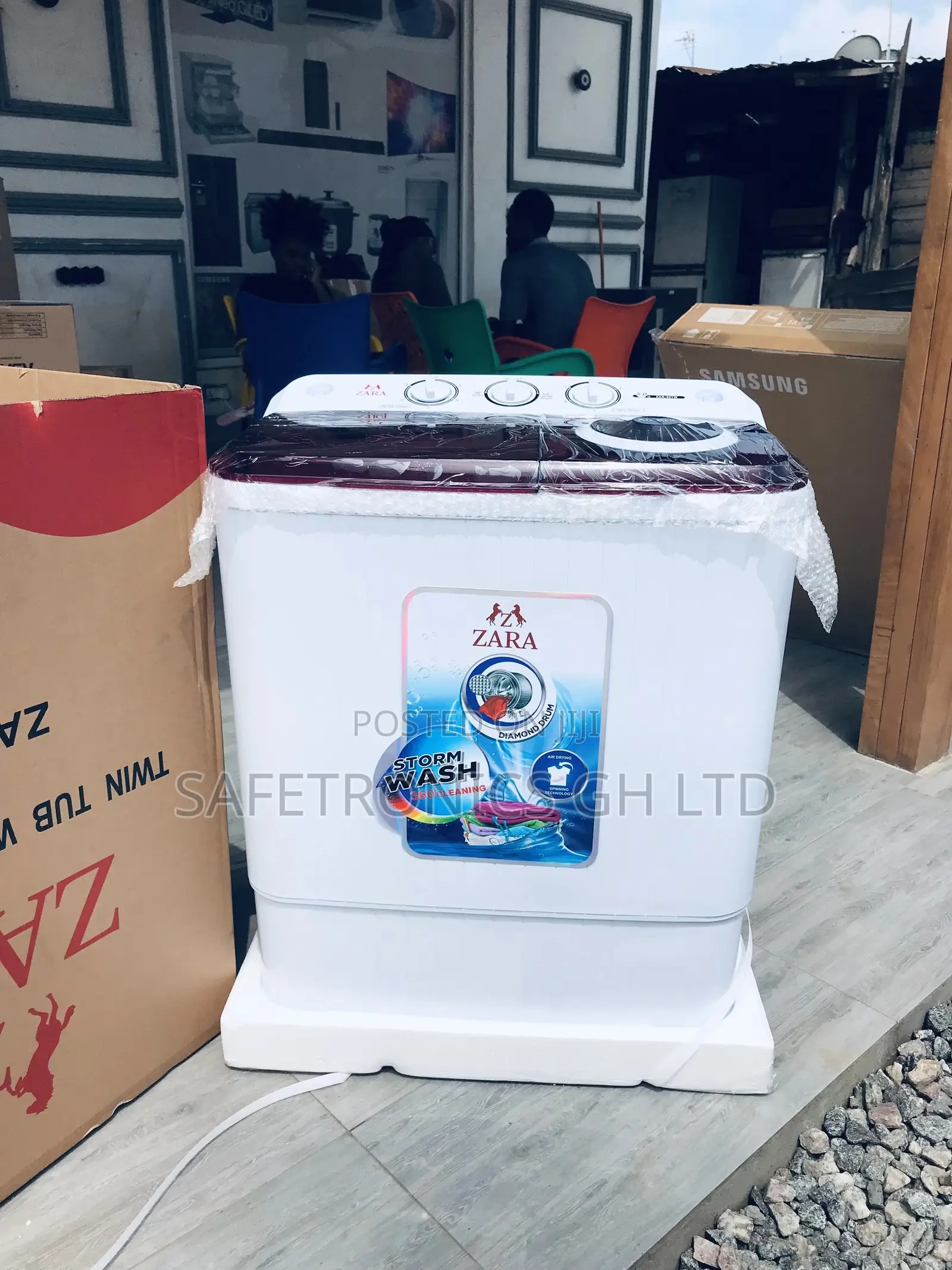Perfect Washingmachine 5kg Topload Zara Semiautomatic