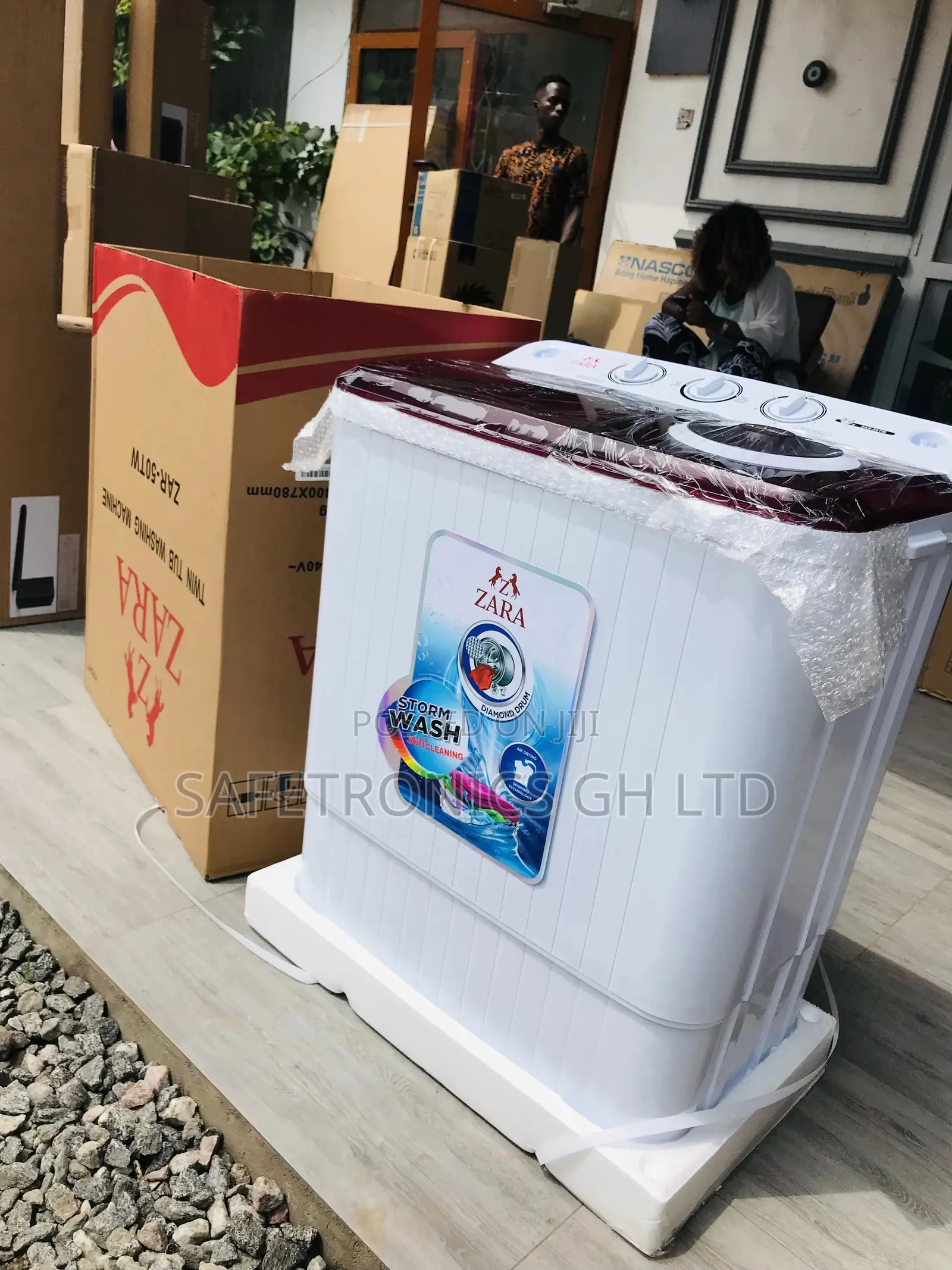 Durable 5kg Washingmachine Zara Semiautomatic Topload