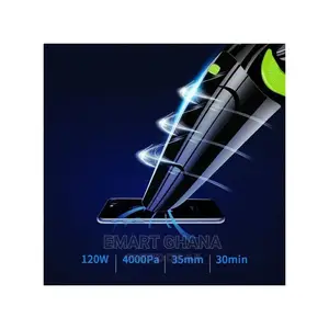 120W Cordless Car Vacuum Cleaner Portable Handheld Vacuum Cl