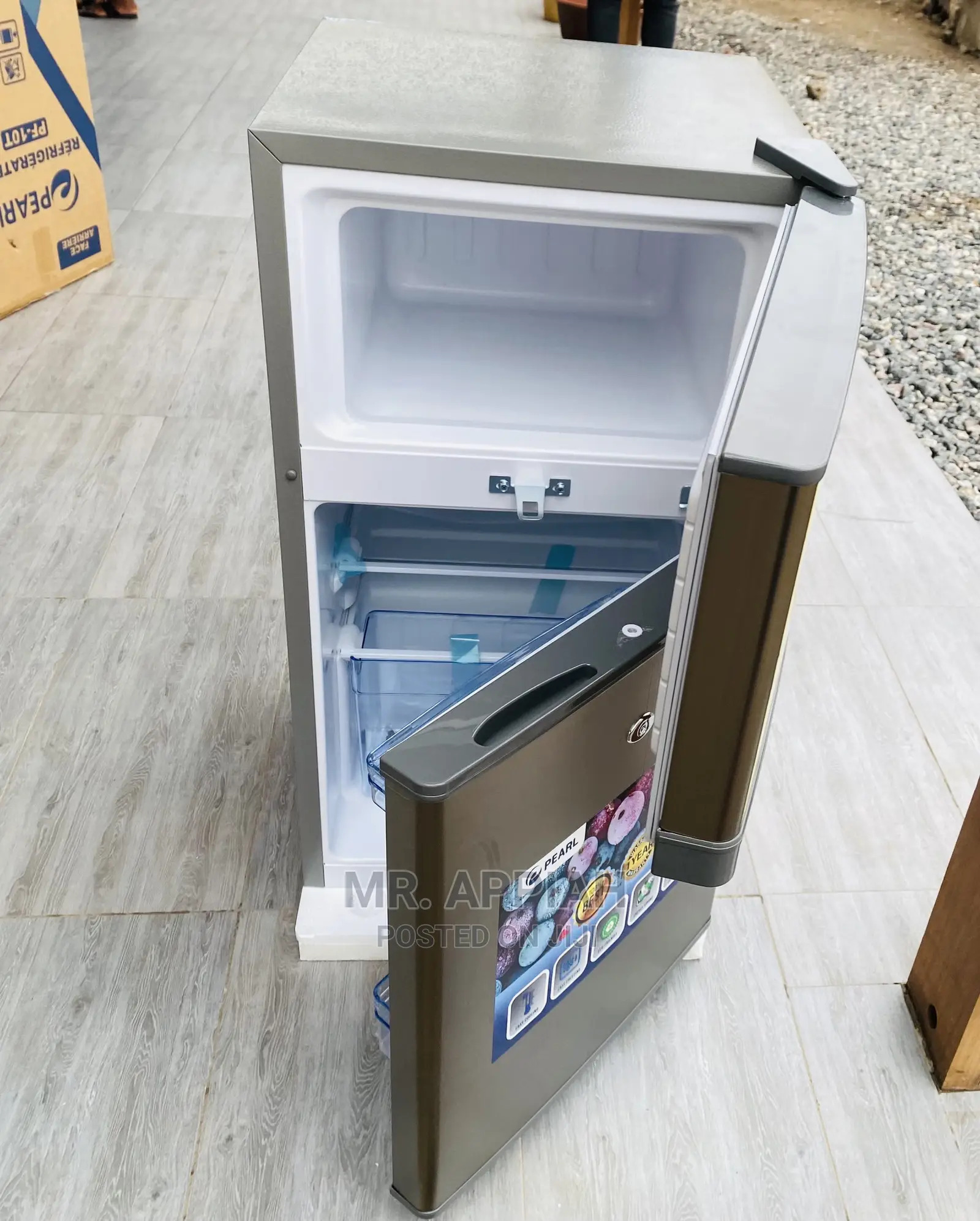 Budget-Friendly PF-10T Pearl Table Top Refrigerator.