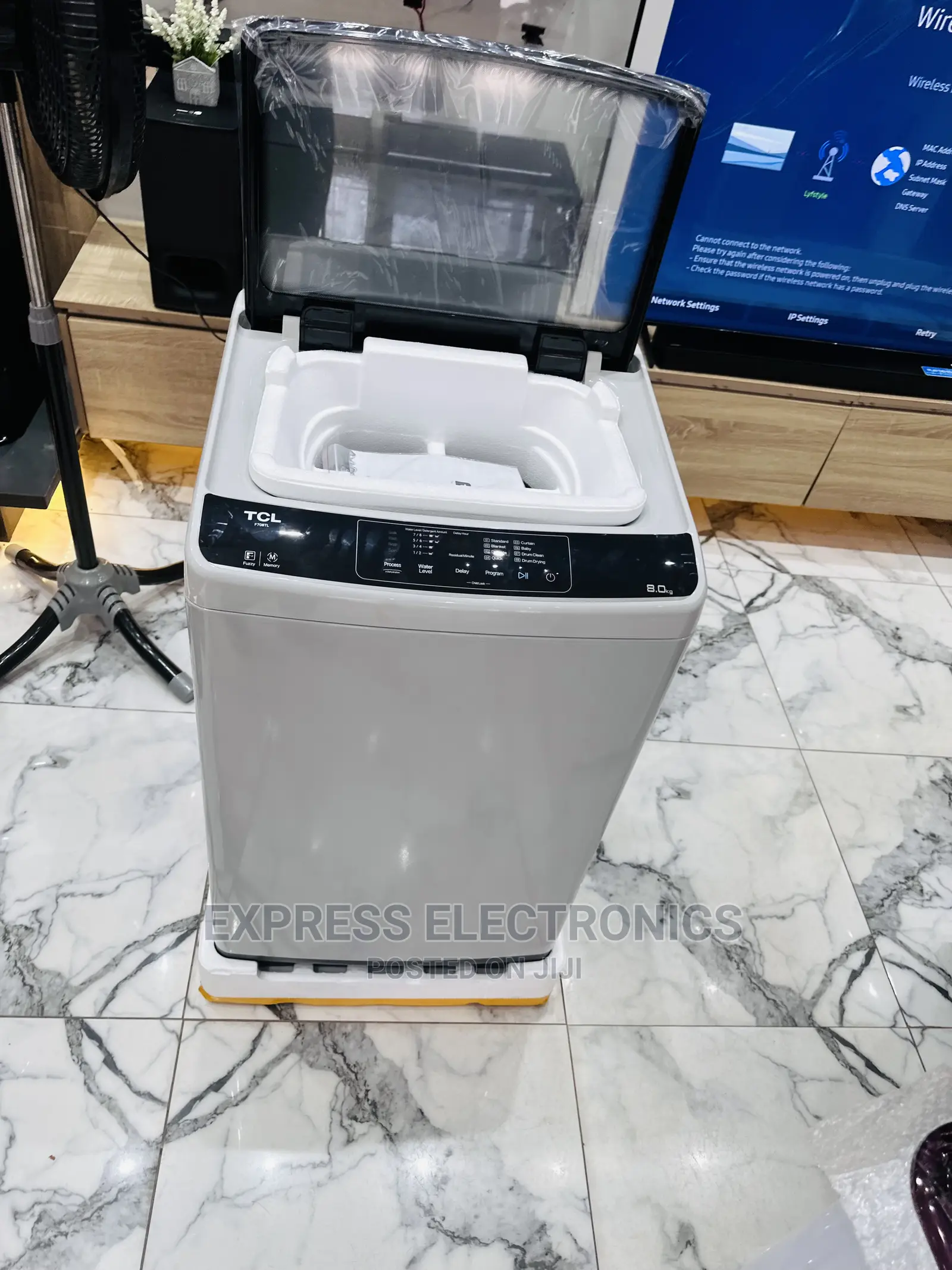Easy to Use Topload Washing Machine TCL 85kggf708tl 8kg