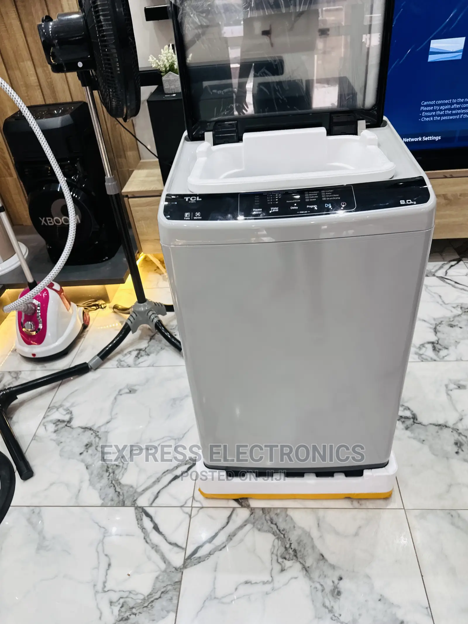 Adorable  Sleek Grey TCL Topload Full Auto 85kggf708tl 8kg