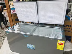 PCF-550 Chestfreezer Doubledoor Pearl High Efficiency Sliver