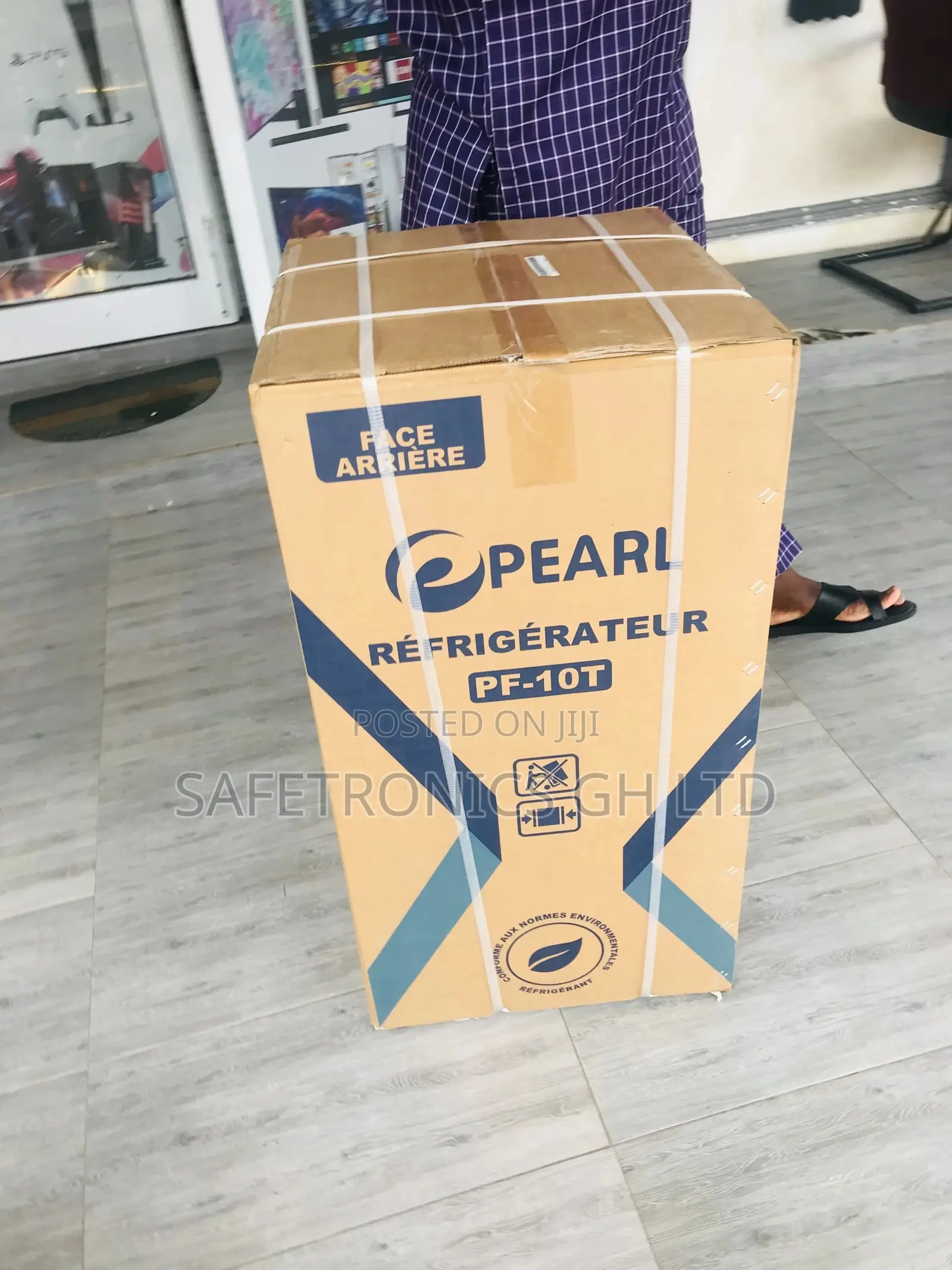 Pearl Pf-10t Low Noise Topfreezer Doubledoor Tabletop Fridge