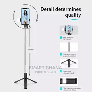 Wireless Bt Remote Fill Light Multifunc Tripod Portable Hand