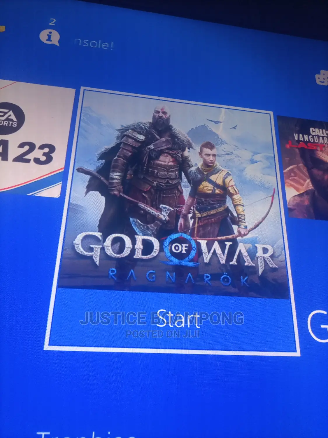 Ps4 Game Ragnarok God of War