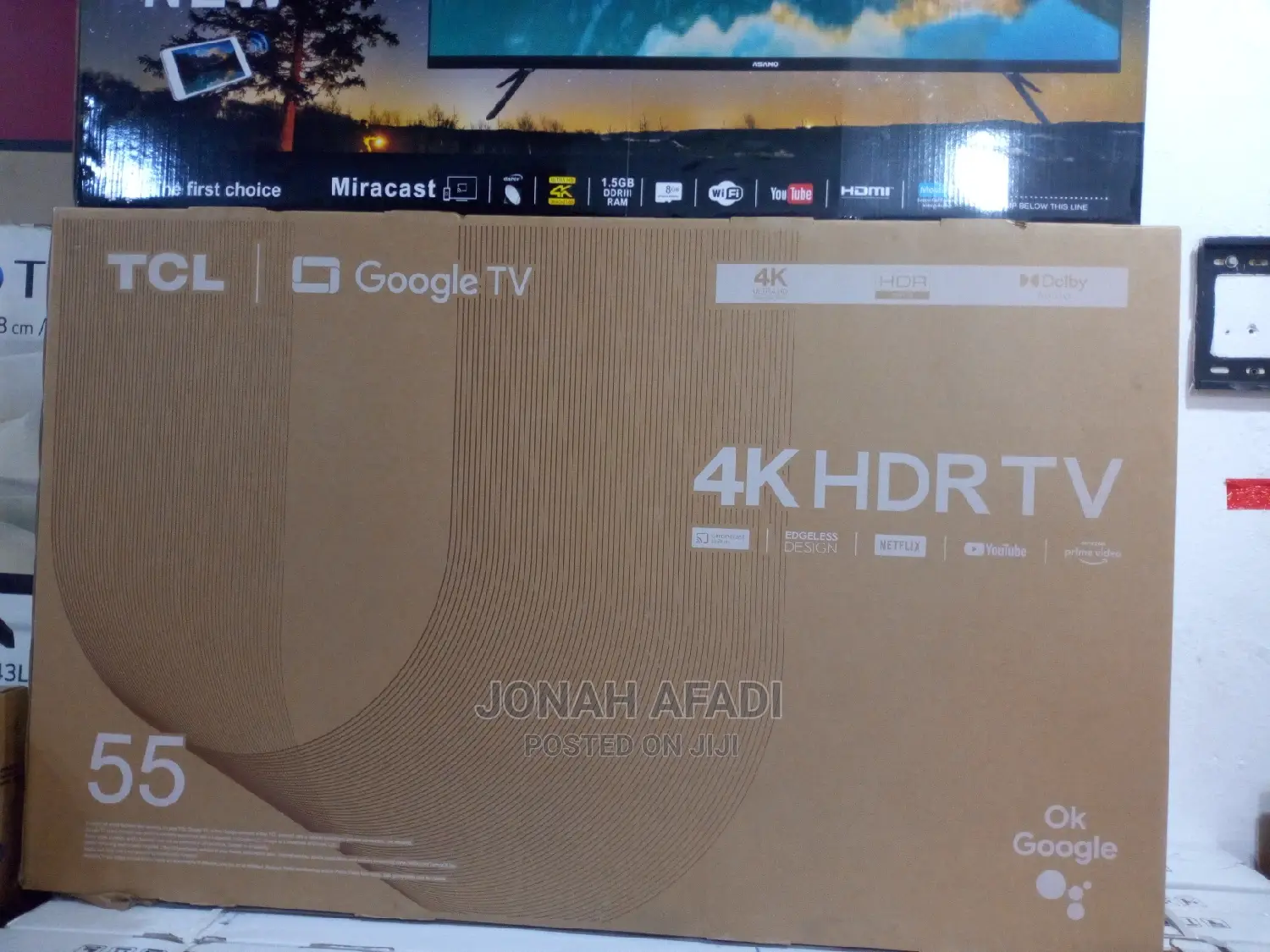 TCL 55′′ Uhd Google Tv With Dolby Atmos 55p635