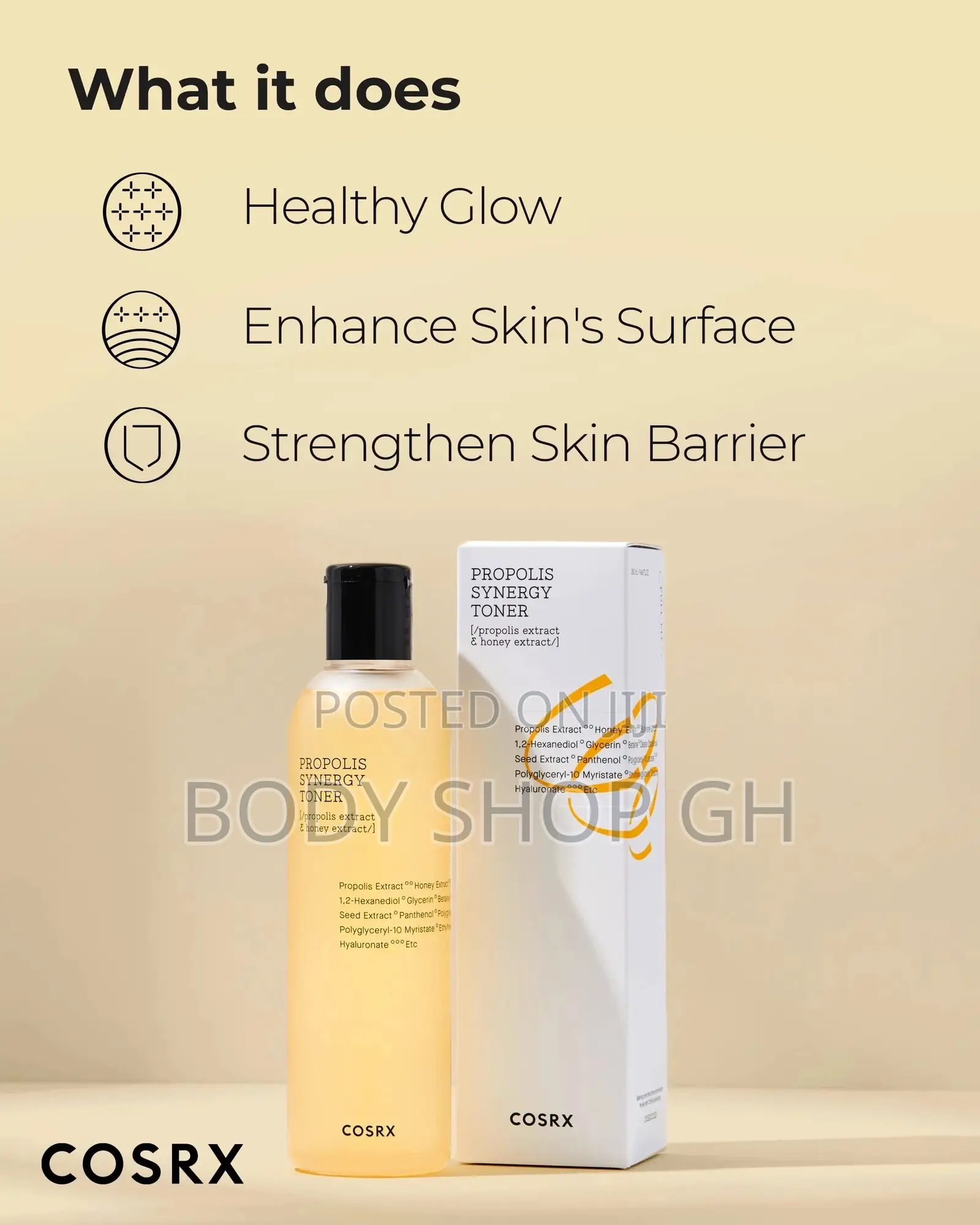 COSRX Full Fit Propolis Synergy Toner, 280ml / 9.46 Fl.Oz |