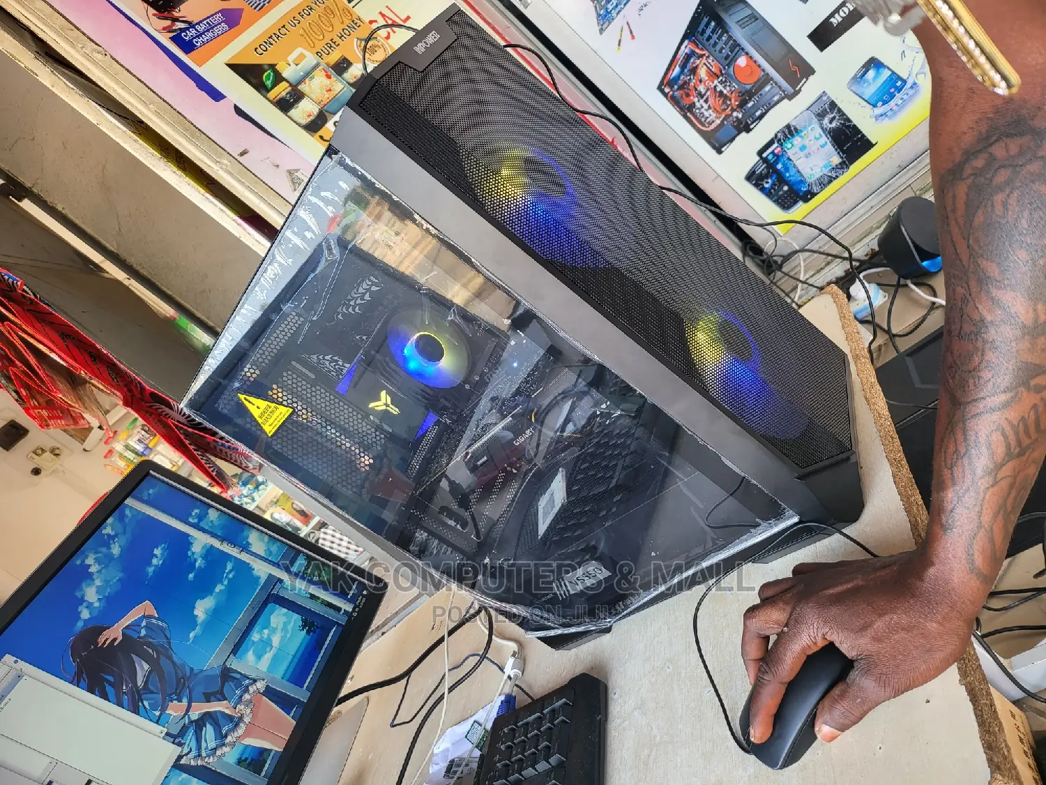 New Desktop Computer 16GB Intel Core I7 HDD+SSD 1.5T