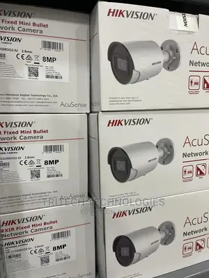 Hikvision 8 MP (Acusense Fixed Bullet Network Camera.