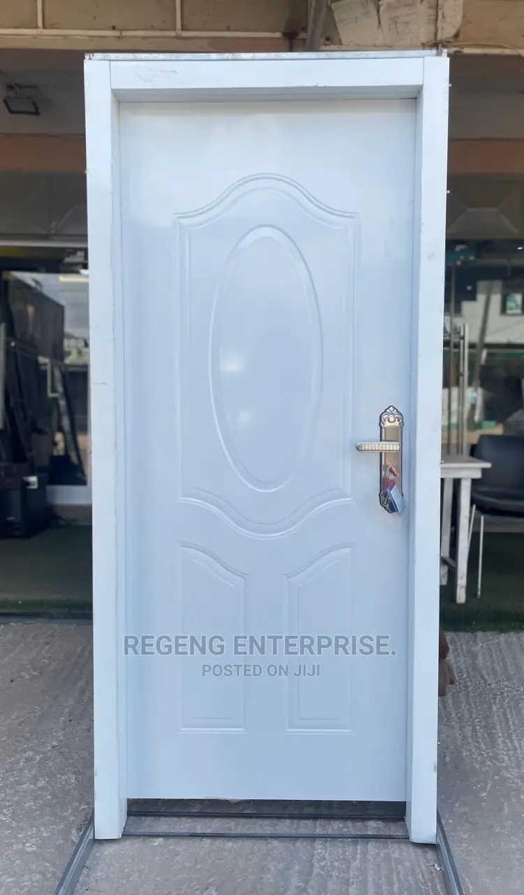 Wood Door With Keys