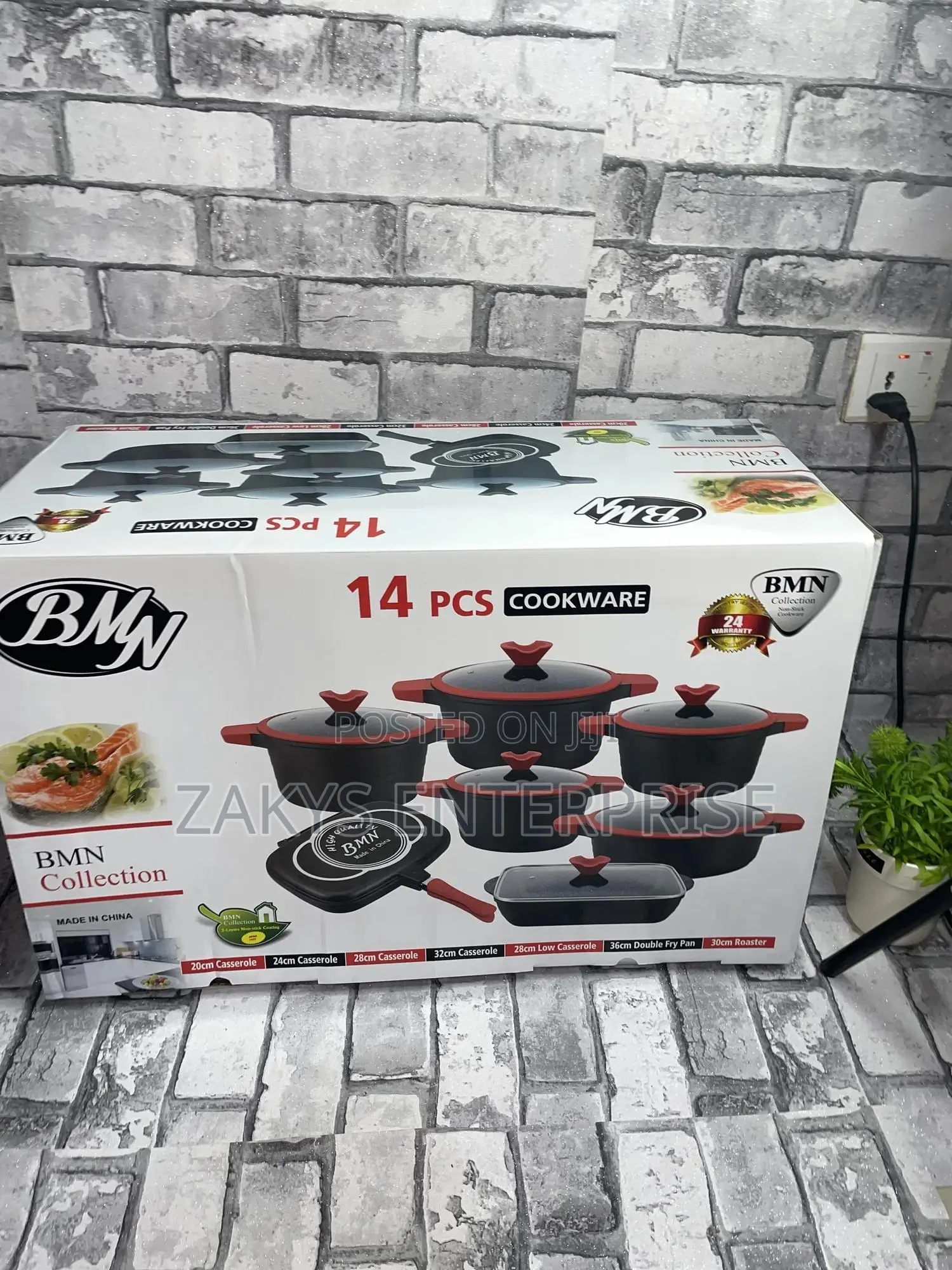 14pcs High Quality Non Stick Cookware Set