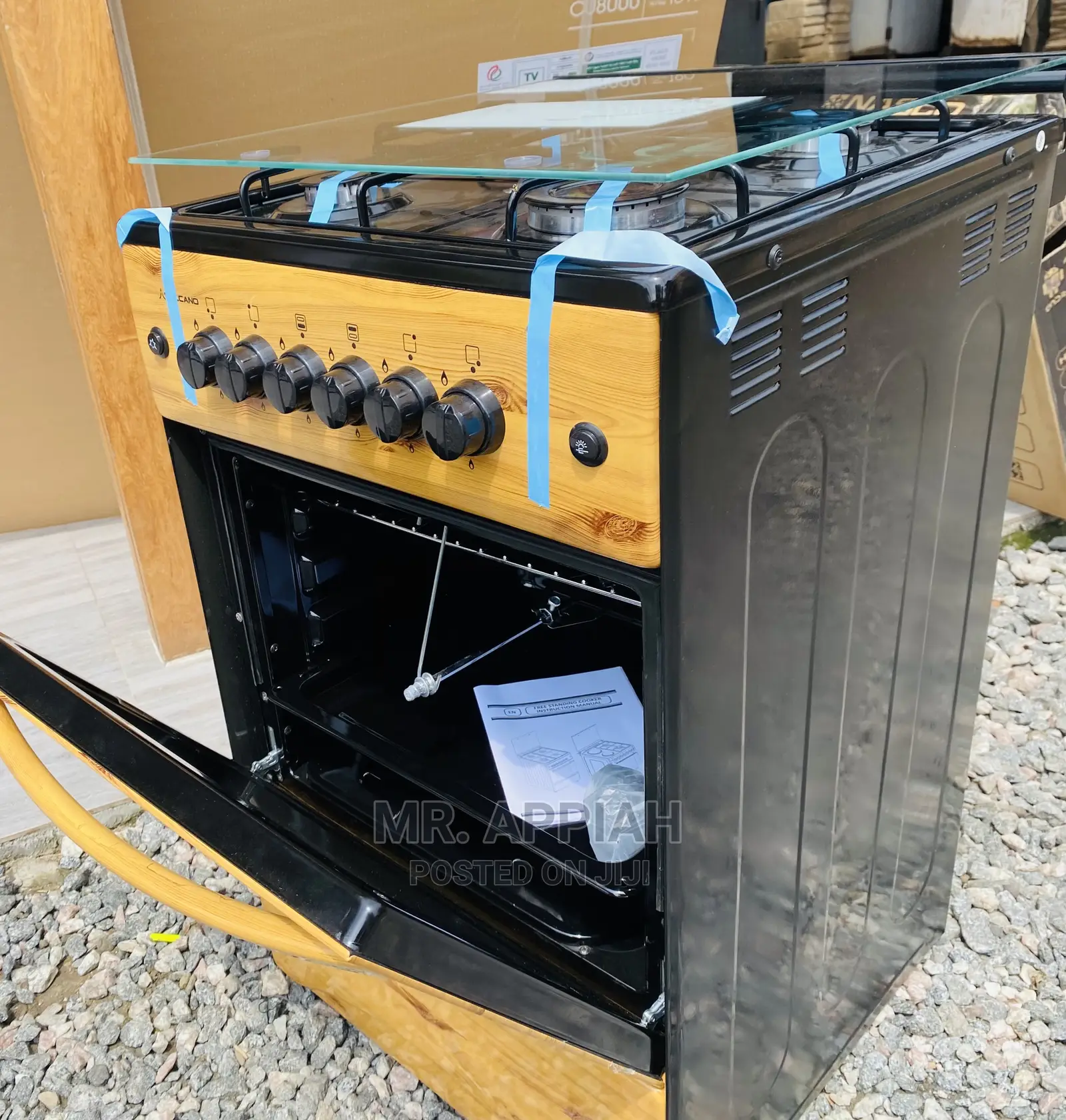 Reliable Volcano Light Wooden 4 Cooker(Auto Ignition) 