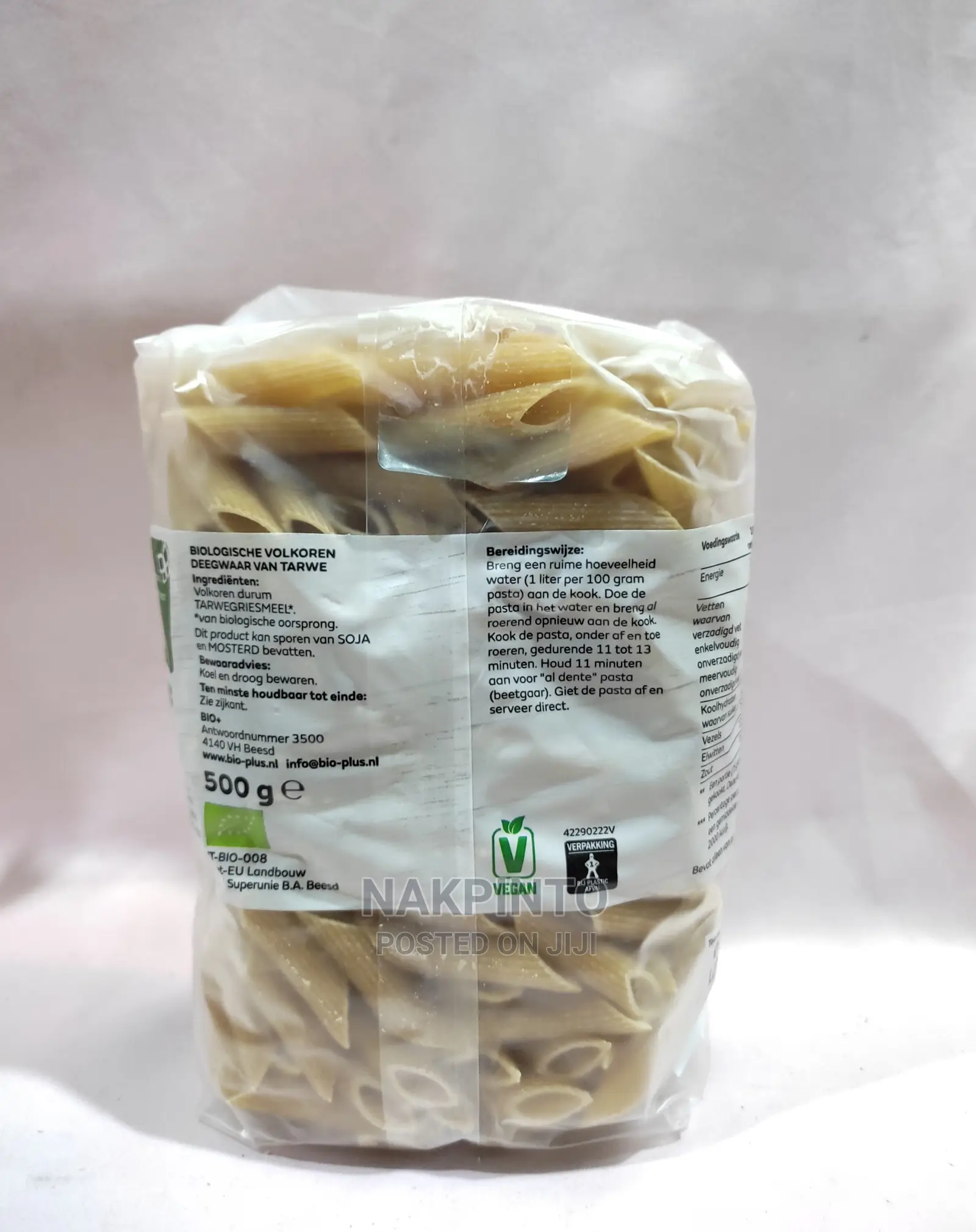 Organic Whole Wheat Penne Pasta