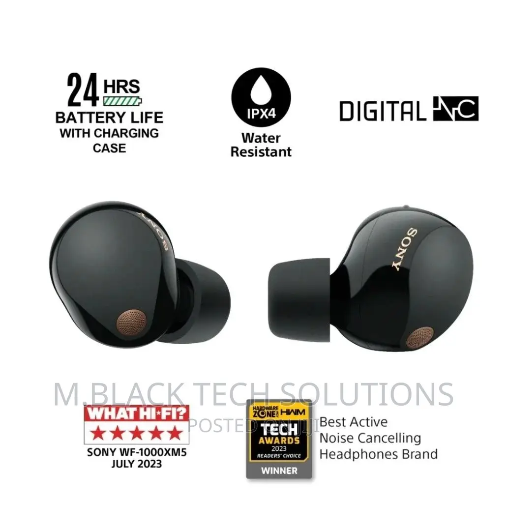 Sony Wf-1000xm5 Noise-Canceling True Wireless Earbuds