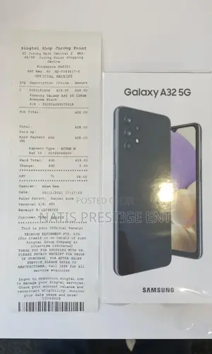 New Samsung Galaxy A32 5G 128 GB Blue