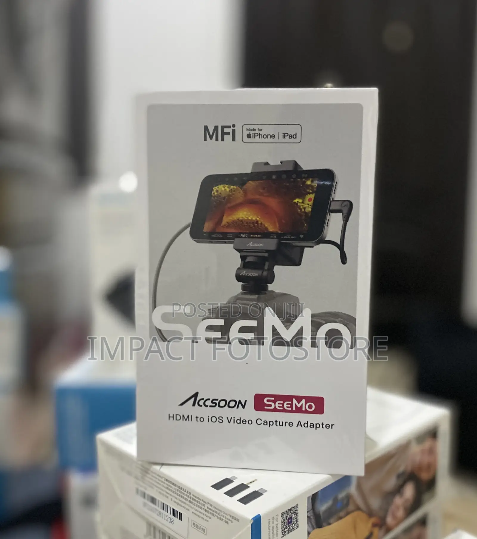 Accsoon Seemo Ios/Hdmi Smartphone Adapter (Black)