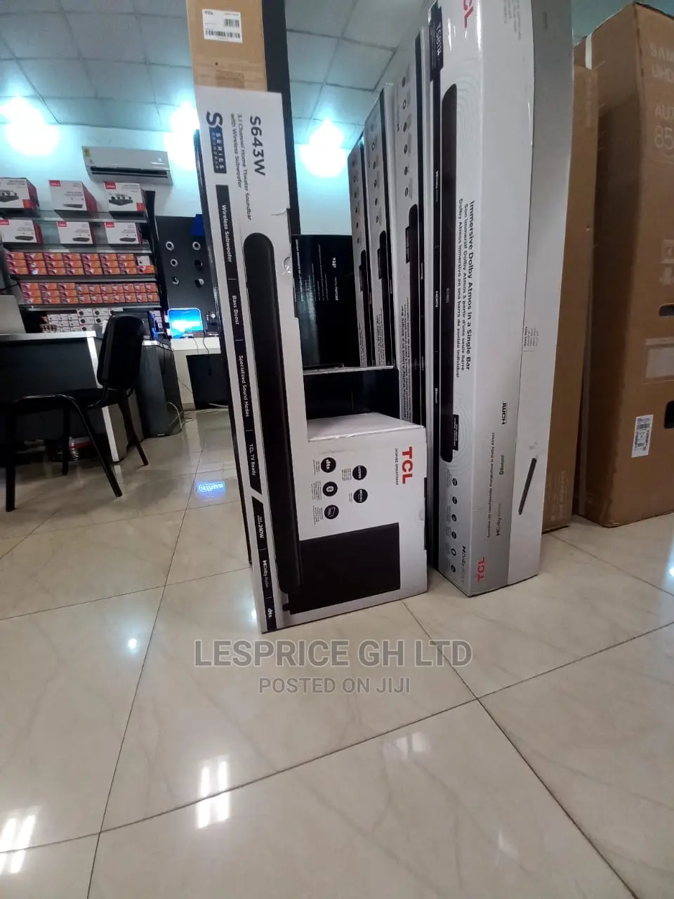 TCL Inbuilt Radio Sound Bar Long Lasting